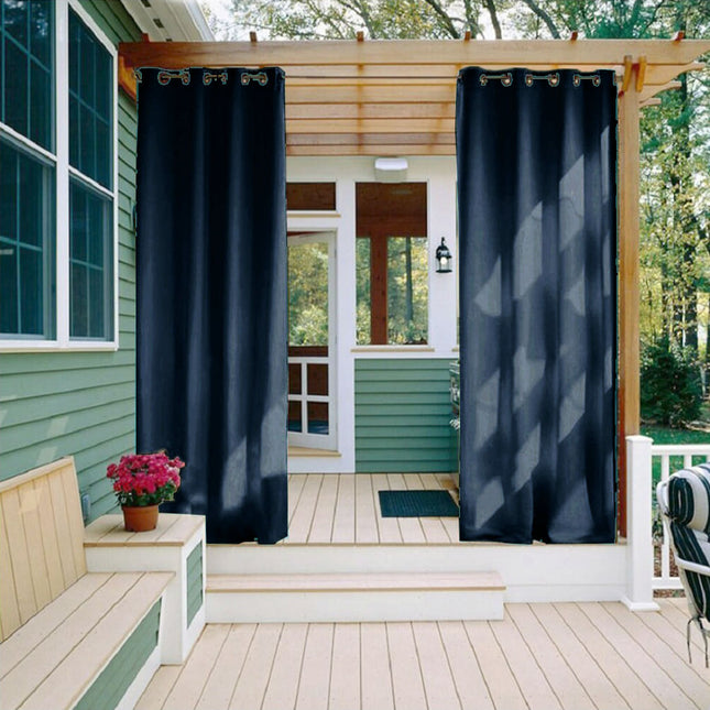 Tenda da esterno impermeabile blu scuro