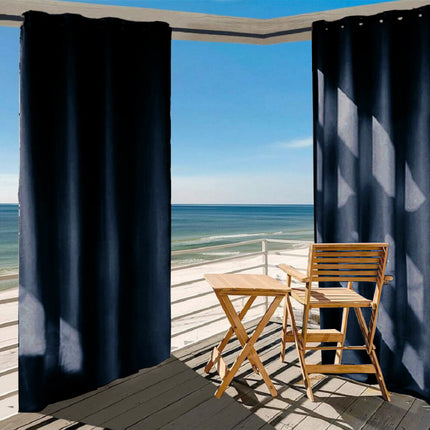 Tenda da esterno impermeabile blu scuro