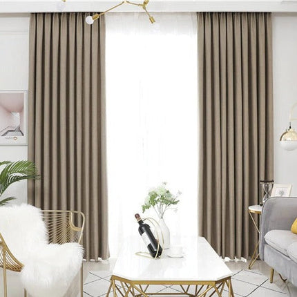 Tenda oscurante colore beige scuro