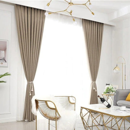 Tenda oscurante colore beige scuro