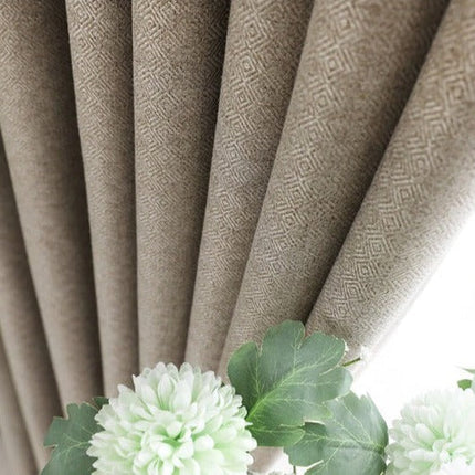 Tenda oscurante colore beige scuro