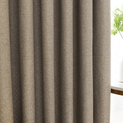 Tenda oscurante colore beige scuro