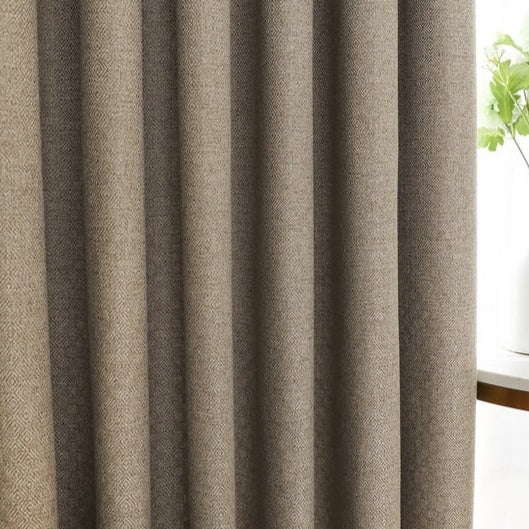 Tenda oscurante colore beige scuro