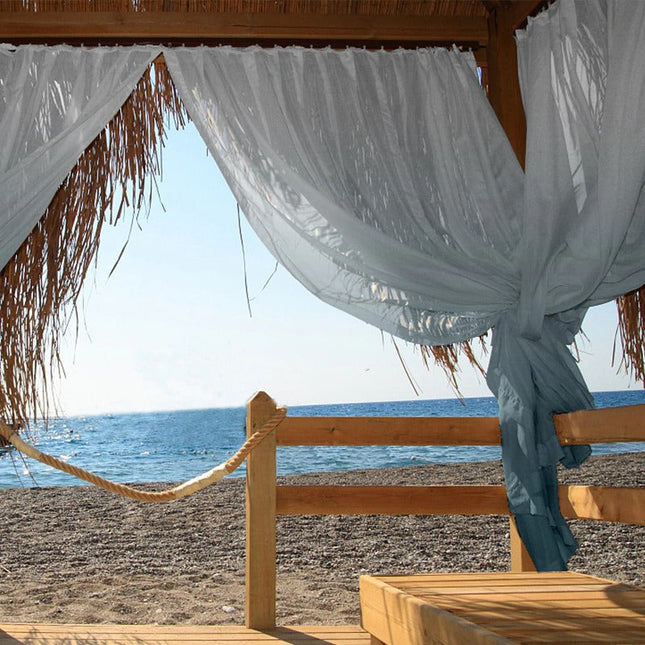 Tenda da esterno voile effetto sfumato