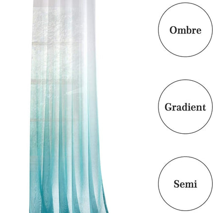 Tenda da esterno voile effetto sfumato