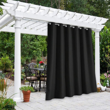 Tenda da esterno nera per gazebo