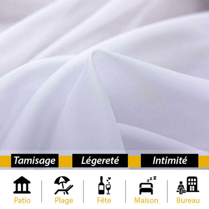 Tenda velata leggera per esterni