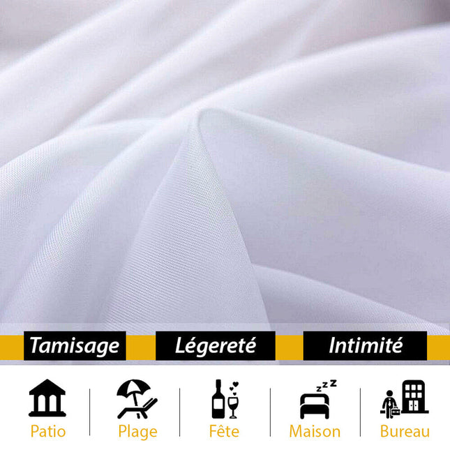 Tenda velata leggera per esterni