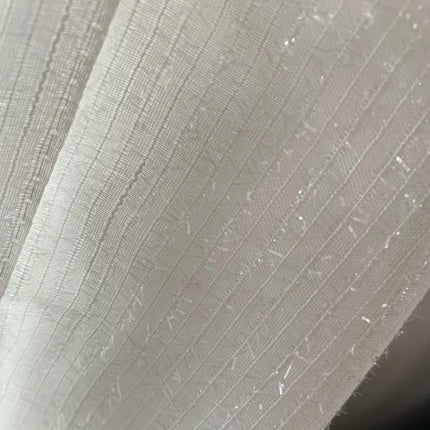 Tenda velata brillante con effetto glitter