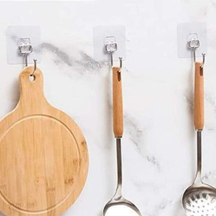 Ganci adesivi da parete multiuso robusti