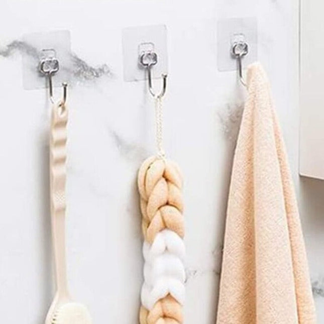 Ganci adesivi da parete multiuso robusti