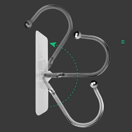 Ganci adesivi da parete multiuso robusti