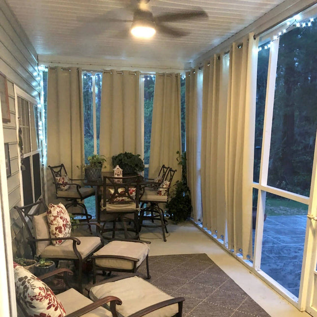 Tenda Termica per Veranda con Occhielli