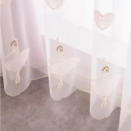 Tenda velata per cameretta con ballerina
