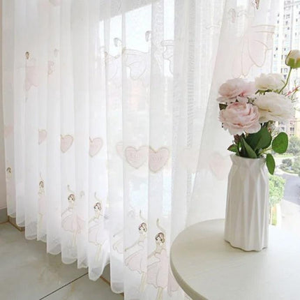 Tenda velata per cameretta con ballerina