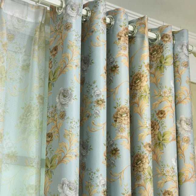 Tenda oscurante a fantasia floreale