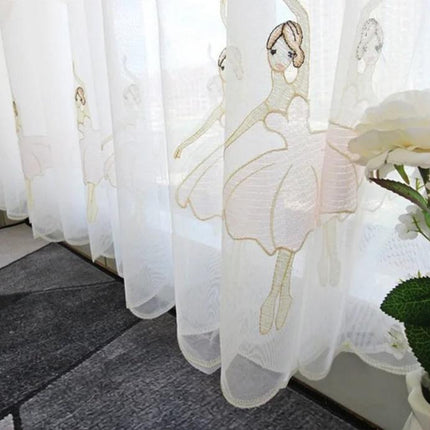 Tenda velata per cameretta con ballerina