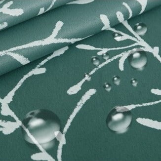 Tenda da Terrazzo Verde con Motivi