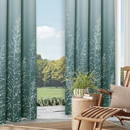 Tenda da Terrazzo Verde con Motivi