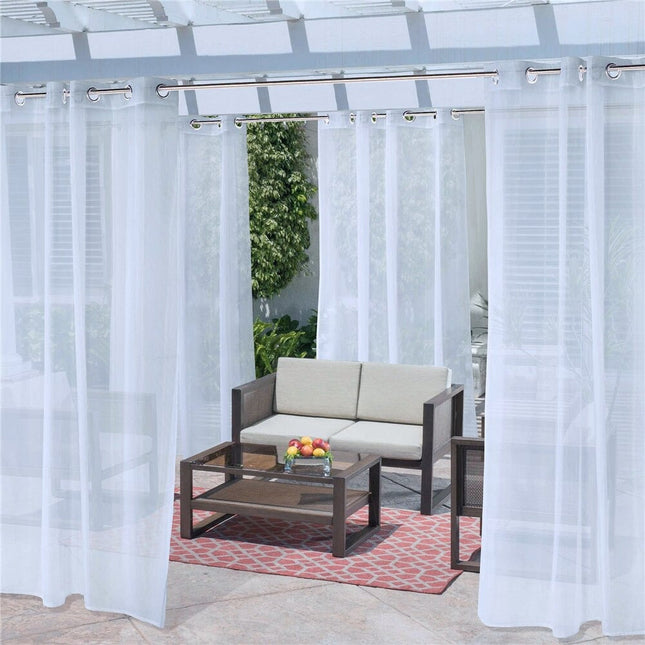 Tenda velata leggera da esterno