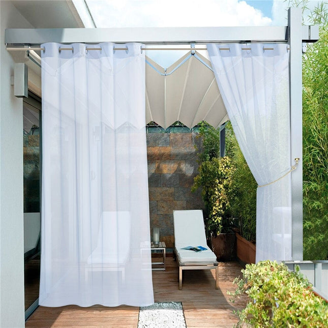 Tenda velata leggera da esterno