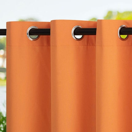 Tenda da esterno impermeabile con occhielli