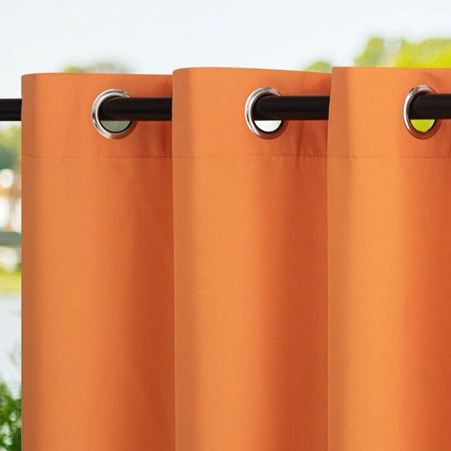 Tenda da esterno impermeabile con occhielli