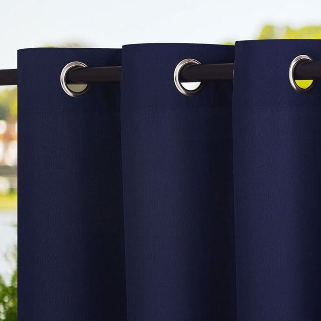 Tenda da esterno impermeabile con occhielli