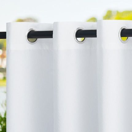 Tenda da esterno impermeabile con occhielli