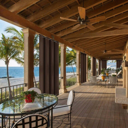 Tenda da esterno per balcone scura