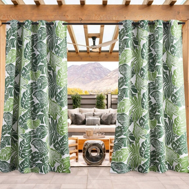 Tenda da esterno con stampa tropicale