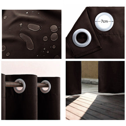 Tenda da esterno per balcone scura