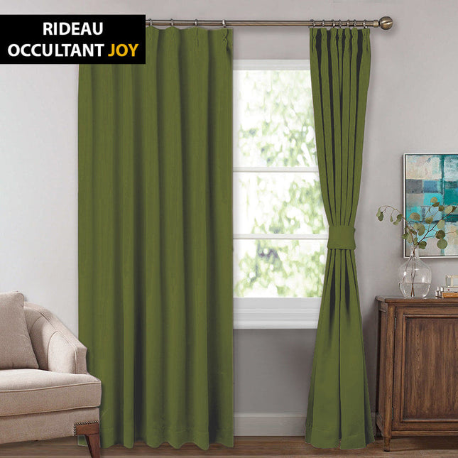 Tenda oscurante moderna verde oliva