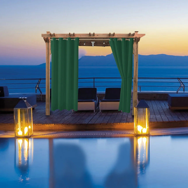 Tenda laterale impermeabile per pergola