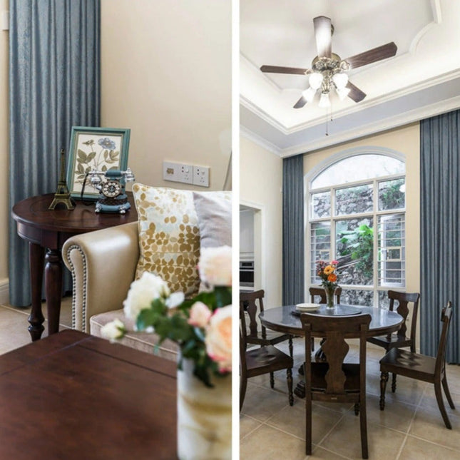 Tenda oscurante damascata stile classico