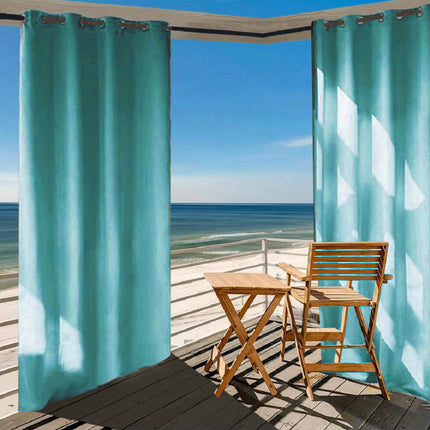 Tenda da esterno impermeabile turchese