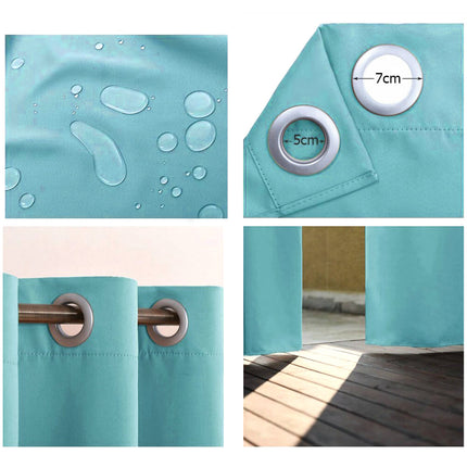 Tenda da esterno impermeabile turchese