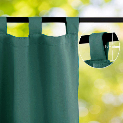 Tenda da esterno impermeabile verde petrolio