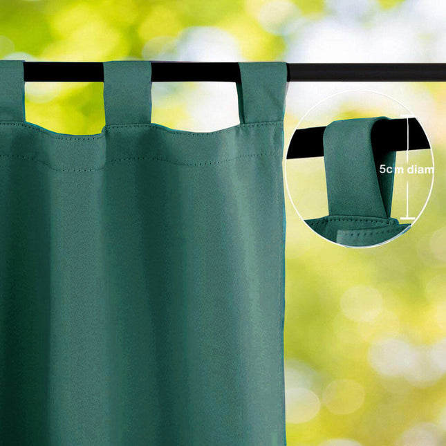 Tenda da esterno impermeabile verde petrolio