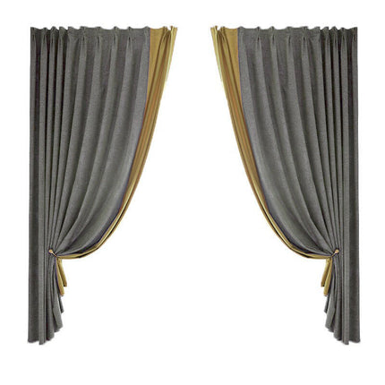 Tenda Oscurante Grigio Antracite Effetto Ciniglia