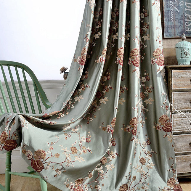 Tenda Oscurante con Stampa Floreale Vintage