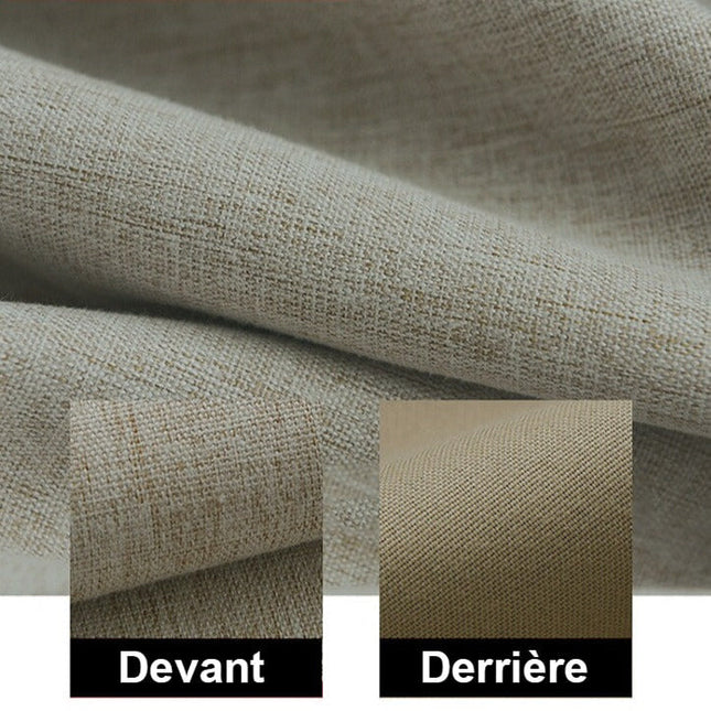 Tenda oscurante verde per camera da letto