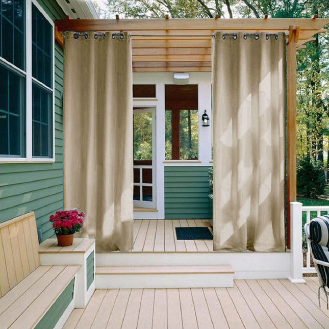 Tenda per Veranda Impermeabile Beige