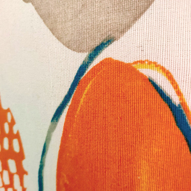 Tenda colorata con fantasia astratta