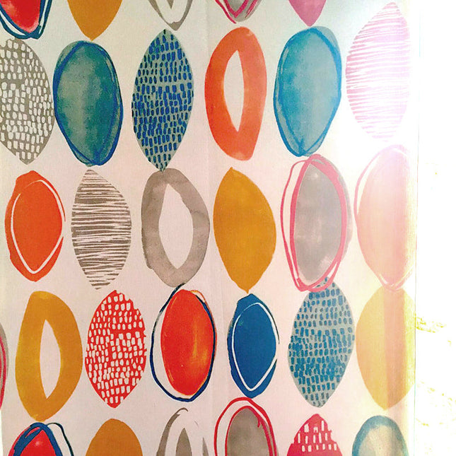 Tenda colorata con fantasia astratta