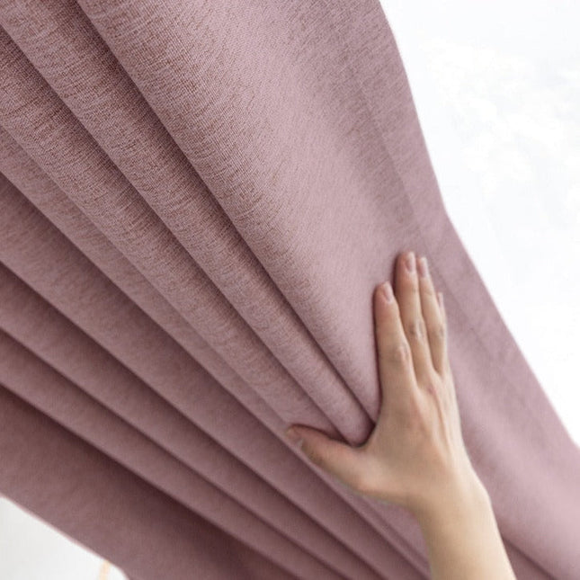 Tenda oscurante rosa per camera letto