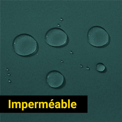 Tenda da esterno verde petrolio impermeabile