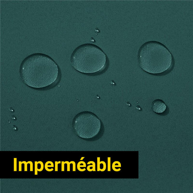 Tenda da esterno verde petrolio impermeabile