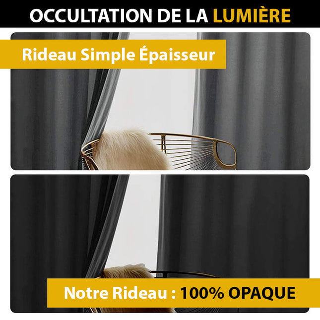 Tenda oscurante velluto grigio scuro