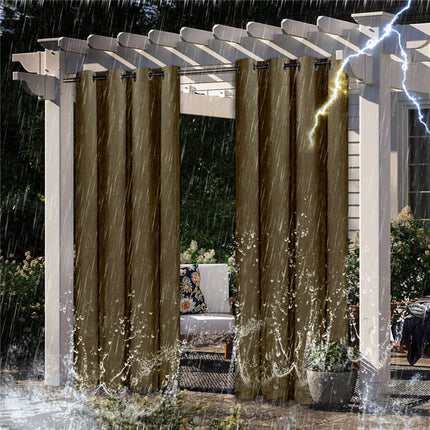 Tenda da balcone per esterno con occhielli